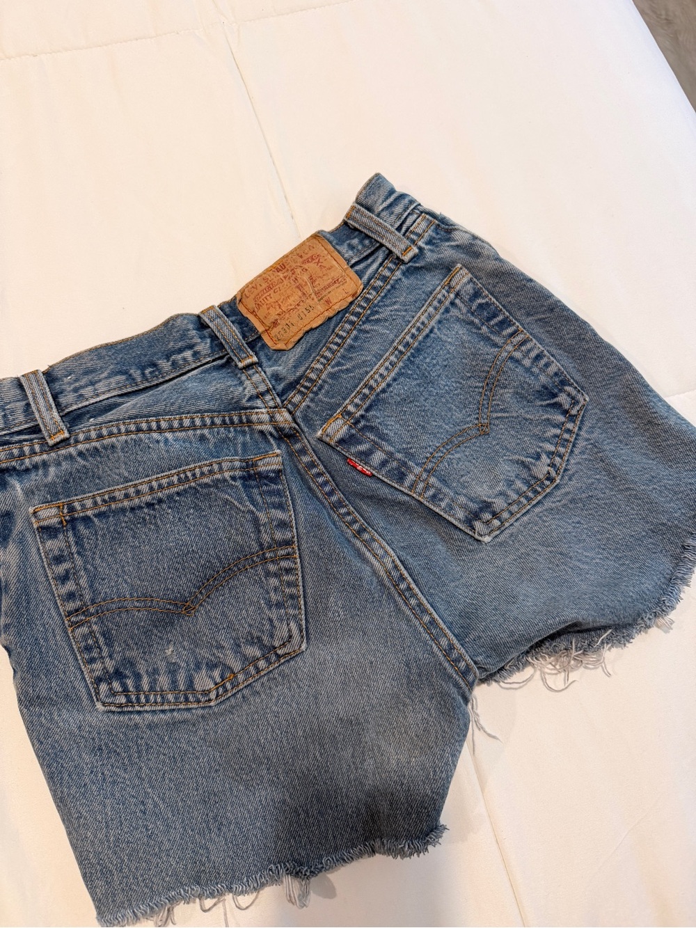 Vintage Levi's Medium Blue Denim Cutoff Shorts